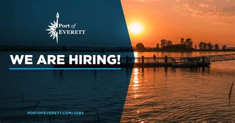 city of everett employment|port of everett job openings.
